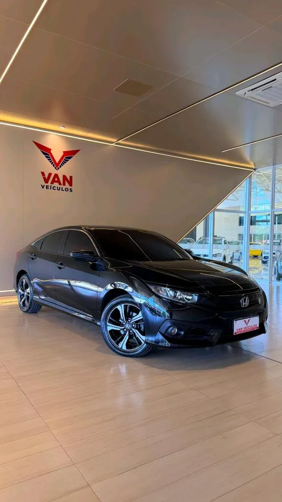 Honda Civic 2018 preto