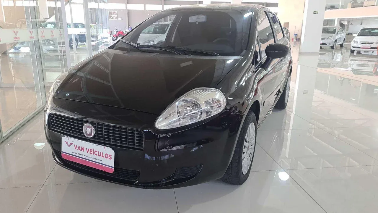 Fiat Punto 2012 preto