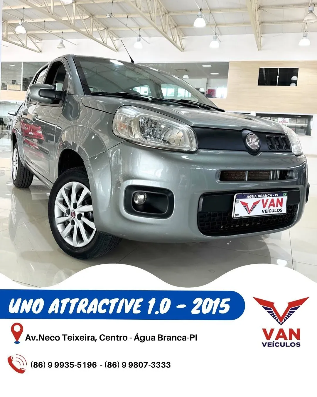 Fiat Uno Attractive 1.0 8V 4p 2015, foto 2